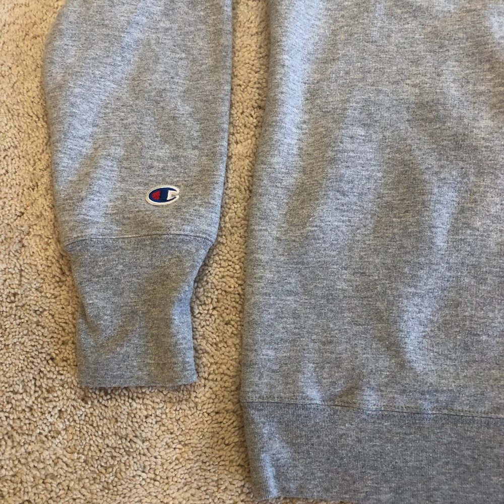 Women's Champion Gray Hoodie Sweatshirt - Picture 8 of 11